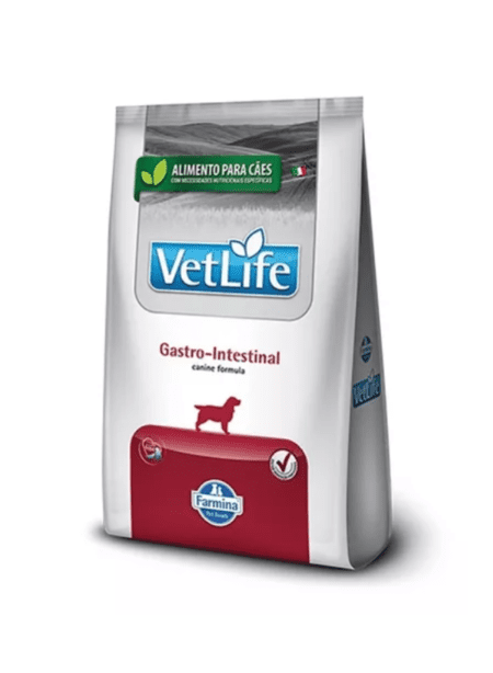 Vet Life Natural Canine Gastro-intestinal 2kg, alimento dietético para perros con problemas gastrointestinales.