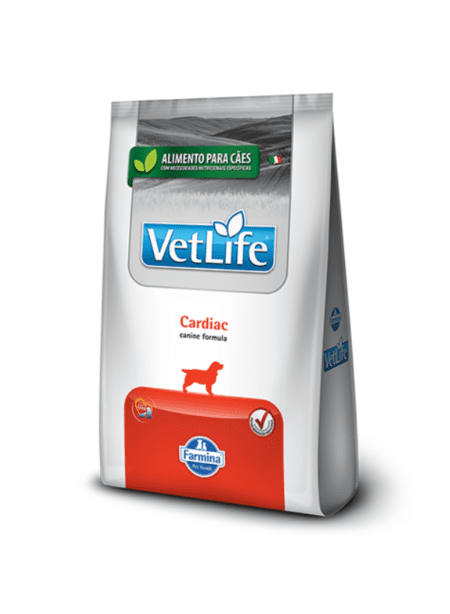 Vet Life Natural Canine Cardiac 2kg, alimento dietético para perros con afecciones cardíacas.