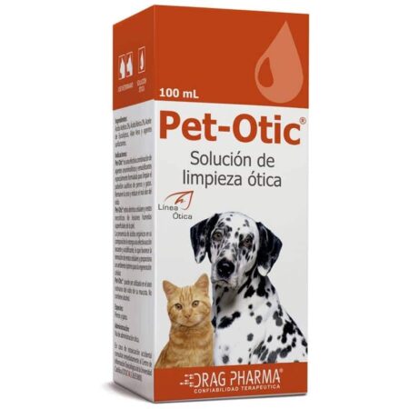 Pet Otic. Solucion de limpieza otica