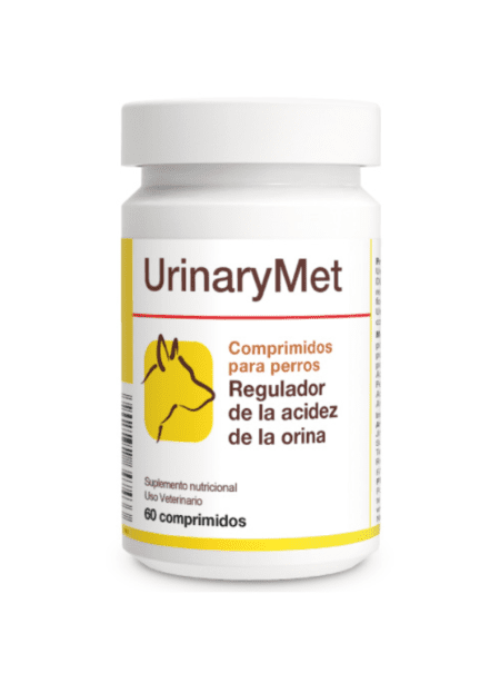 Urinary Met, suplemento para la salud urinaria en mascotas, previene cristales y piedras.