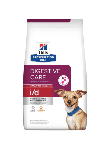 Croquetas pequeñas de Hill's Prescription Diet i/d Small Bites, alimento seco para perros con problemas digestivos