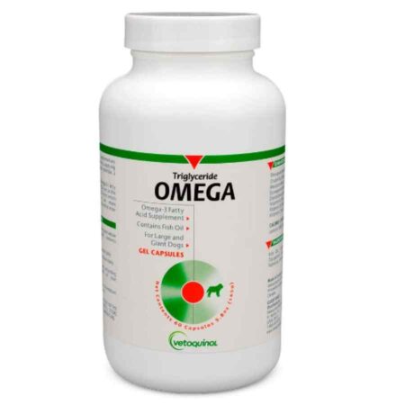 suplemento omega 3 para perros grandes en cápsulas blandas