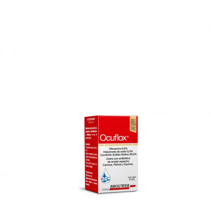 colirio regenerador ocular para mascotas Ocuflox 5 ml perros y gatos