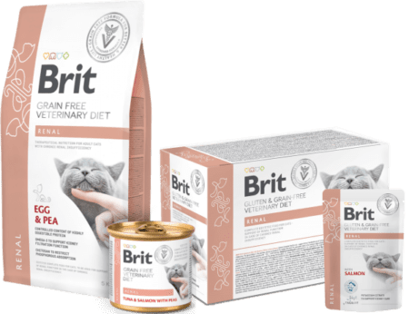 Brit Renal Gato 200 gr alimento húmedo para insuficiencia renal felina